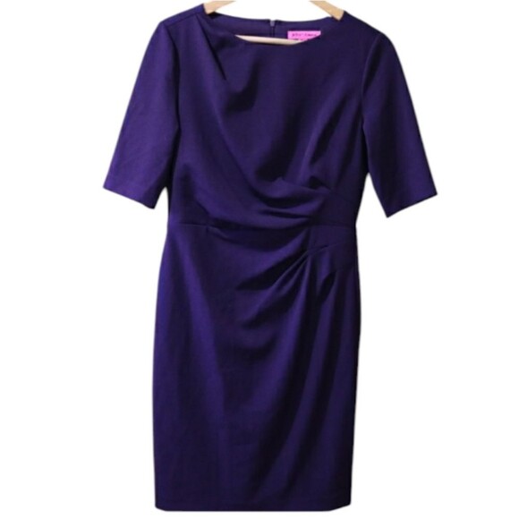 Betsy Johnson Plum Purple Formal Evening Gown Dress 6 - Picture 1 of 13